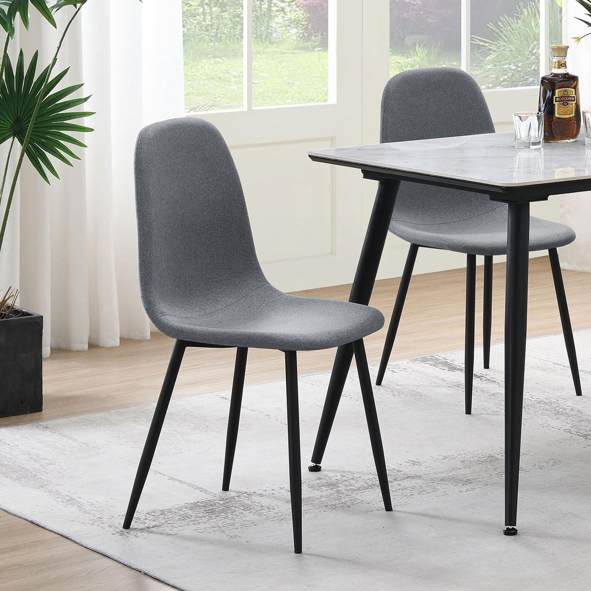 Pacific Landing Dennison Side Chair in Grey | NFM