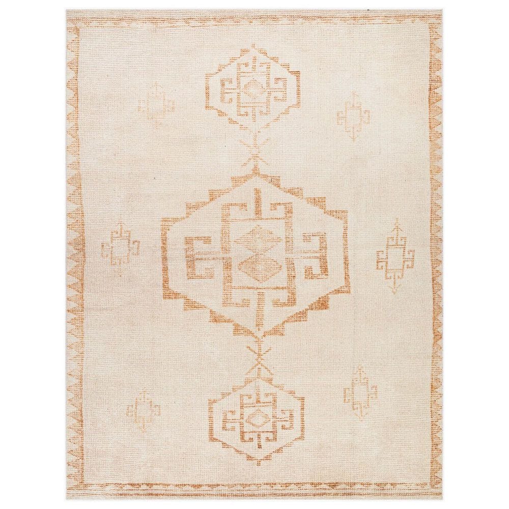 Surya Solana 9"2" x 12" Ivory and Burnt Orange Area Rug, , large