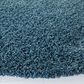 Safavieh Venus Shag 5"3" Round Blue Area Rug, , large