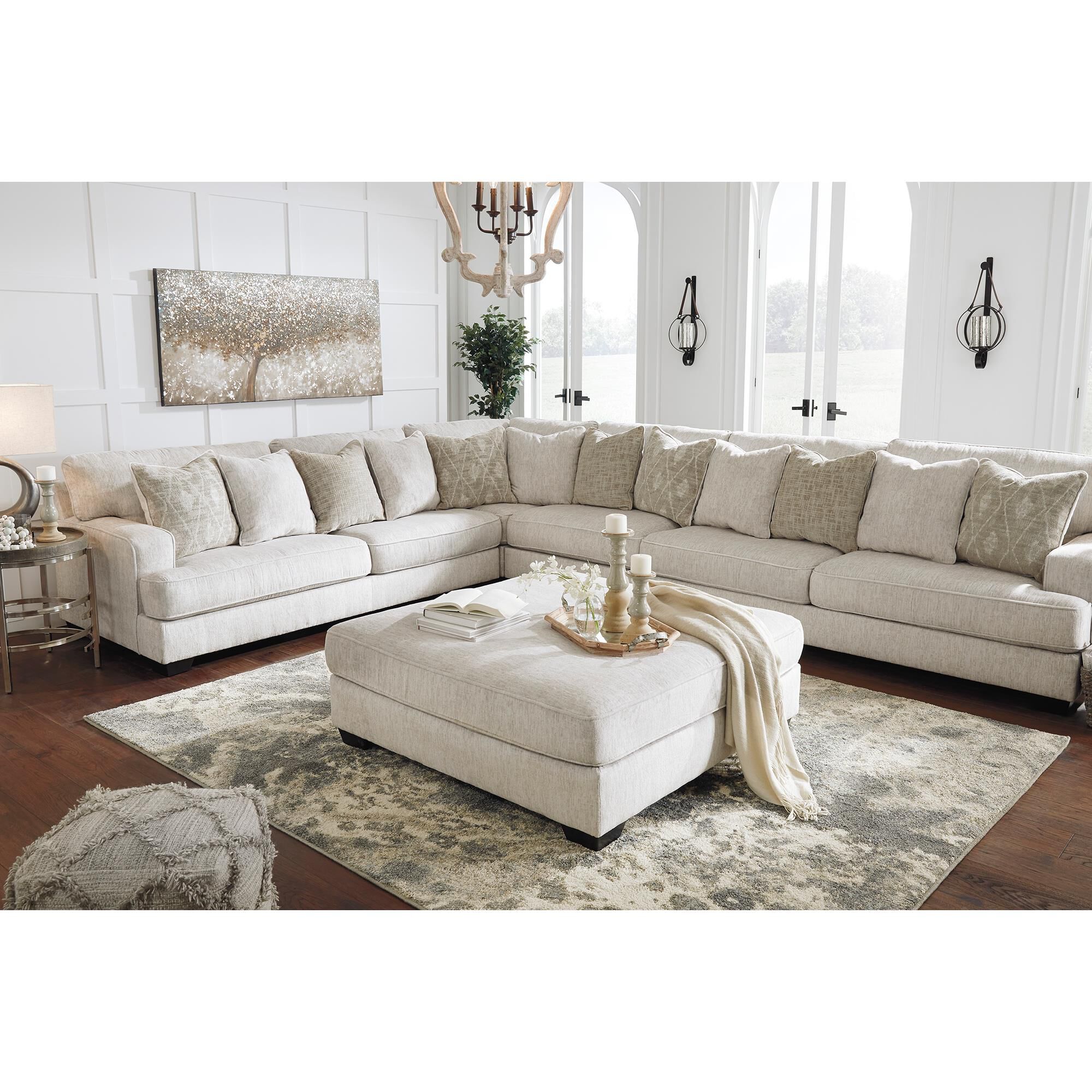 Ashley rawcliffe store sectional 4 piece