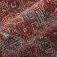 Feizy Rugs Dakota 5"6" x 8"6" Red and Multicolor Area Rug, , large