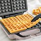 Green Pan Advanced 4-Square Waffle Maker in Clay, , large