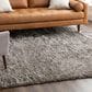 Karastan Billow Shag 5"3" x 8" Taupe Area Rug, , large
