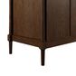 James Martin Kinnsden 72" Double Bathroom Vanity in Sable Oak with 3 cm Victorian Silver Silestone Top and Rectangular Sinks, , large