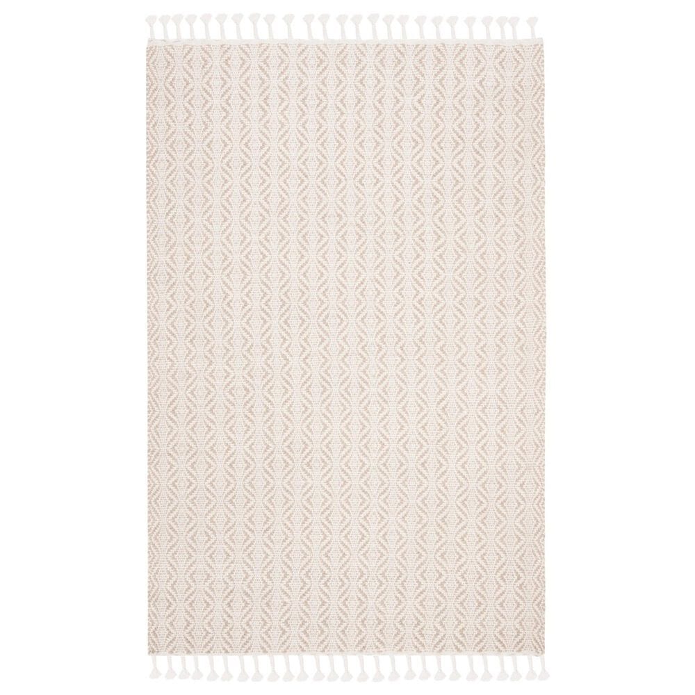 Safavieh Natura NAT153B 6" x 9" Beige Area Rug, , large