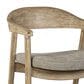 Nest Home Collections Vanessa Arm Chair in Aged White, , large