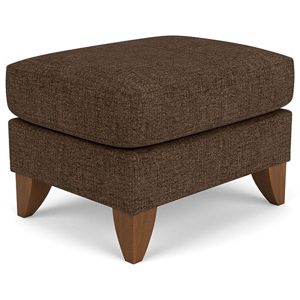 Flexsteel Jupiter Ottoman in Brown Espresso, , large