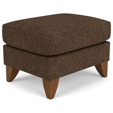 Flexsteel Jupiter Ottoman in Brown Espresso, , large