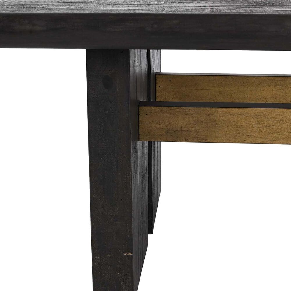 Classic Home Larson 96&quot; Dining Table in Black - Table Only, , large