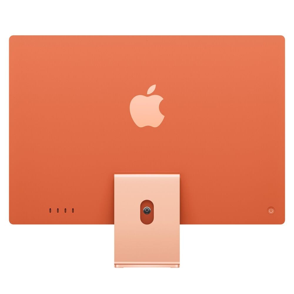 Apple 24-Inch iMac with Retina 4.5K display: Apple M4 Chip with 10-core CPU and 10-core GPU 16GB Unified Memory, 256GB SSD in Orange &#40;Latest Model&#41;, , large