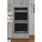 Frigidaire Gallery 27"" Double Electric Wall Oven with Total Convection in Black Stainless Steel, , large