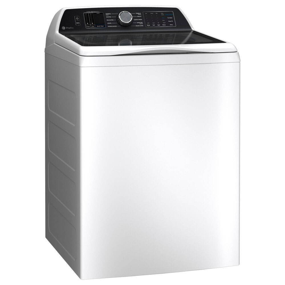 GE Profile 5.4 Cu. Ft. Top Load Washer with Impeller in White, , large