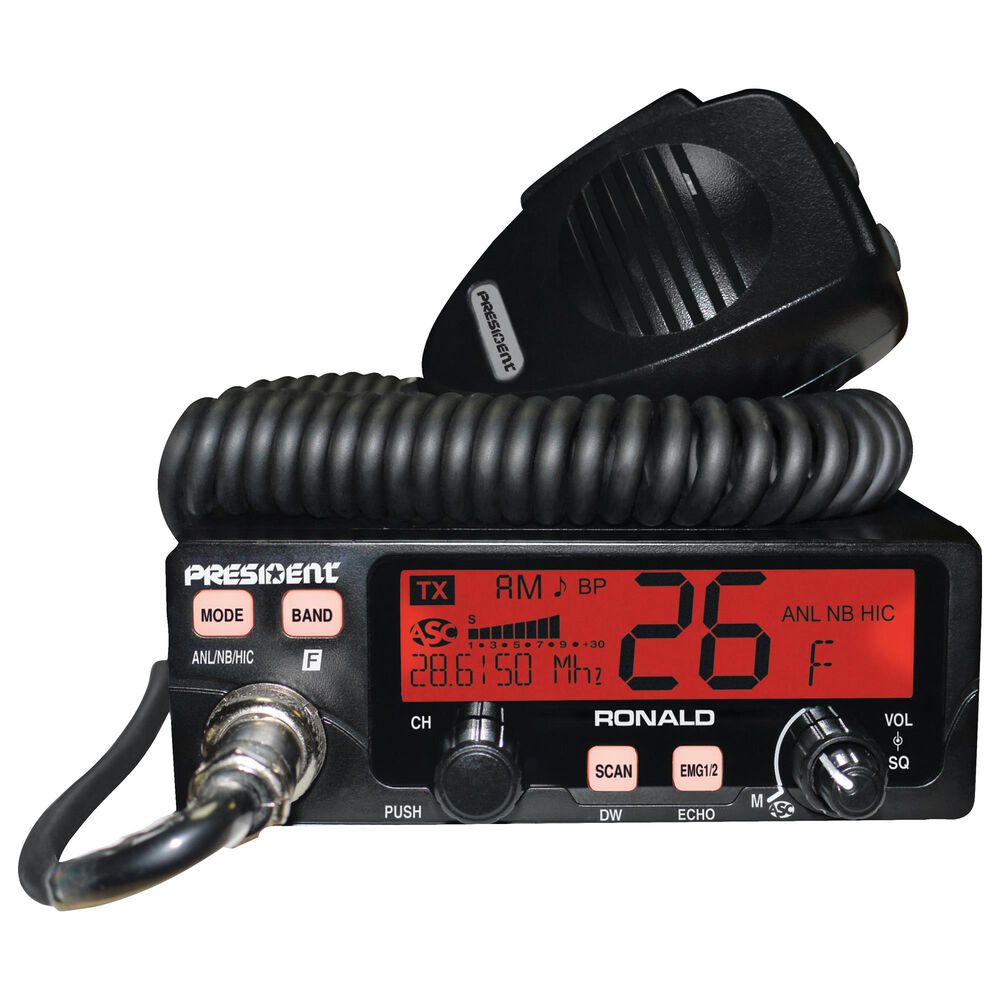 President Electronics 10 M Amateur Ham Radio Transceiver, , large