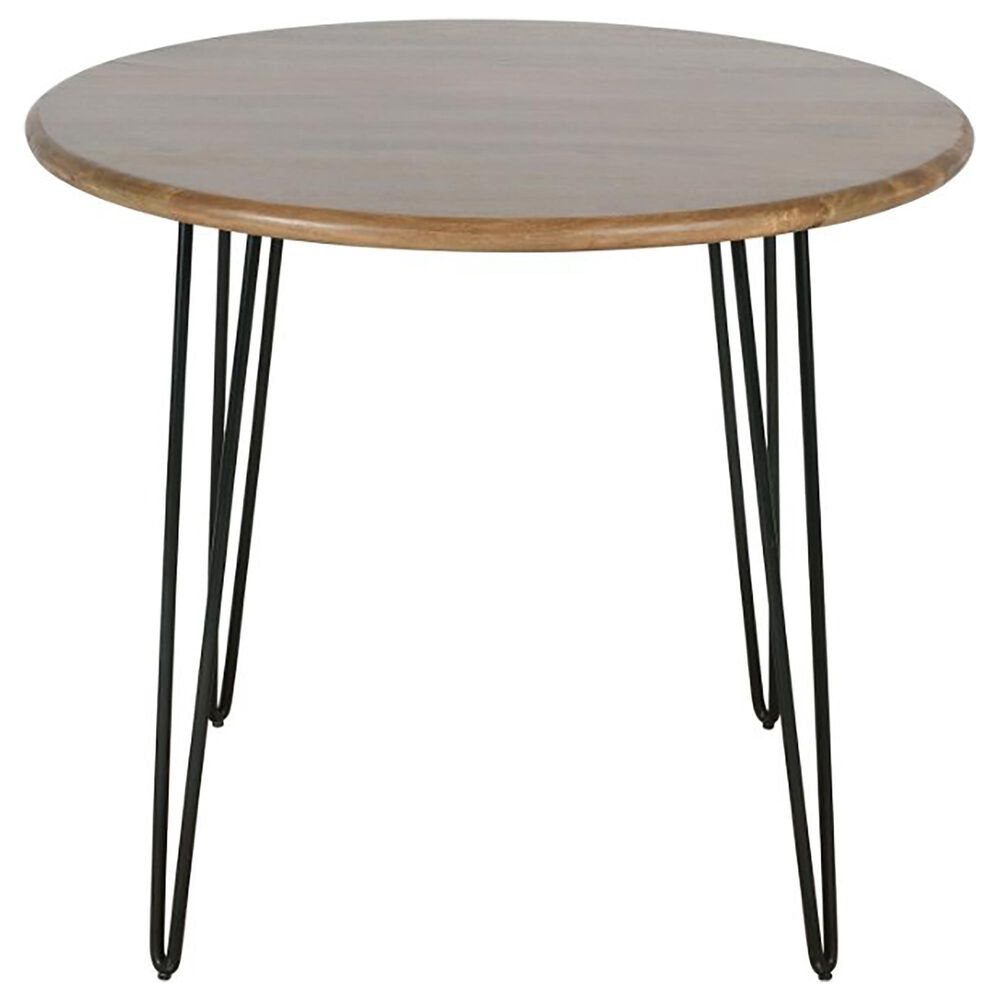 Waltham Urban Archive Brennan Counter Height Table in Golden and Black - Table Only, , large