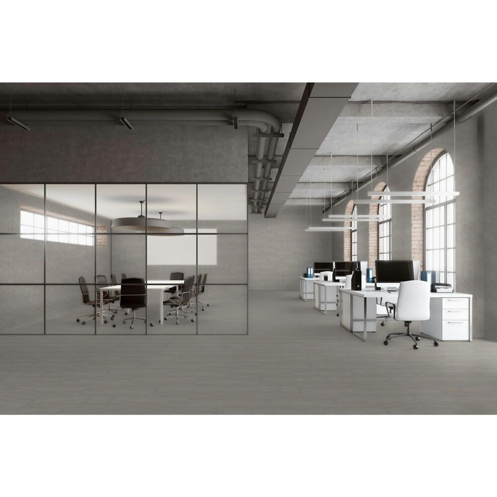 Emser Sabe Charcoal 12&quot; x 23&quot; Porcelain Tile, , large