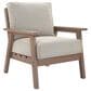 Ashley Grover Beach Outdoor Lounge Chair with Cushion in Driftwood, , large