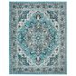 Safavieh Skyler SKY126M 10" x 14" Blue and Ivory Area Rug, , large