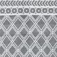 Safavieh Natura NAT478A 3" x 5" Ivory and Black Area Rug, , large