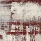 Nourison Maxell MAE14 7"10" x 10"6" Ivory and Red Area Rug, , large