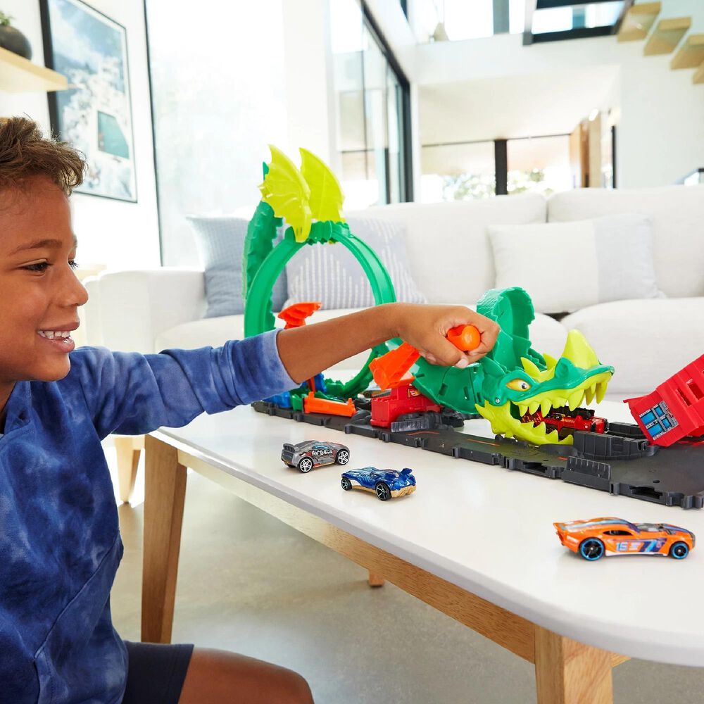 Hot Wheels Dragon Drive Firefight, , large