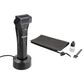 Barbosal Rechargeable Trimmer with Ceramic Blade and LED Light in Black, , large
