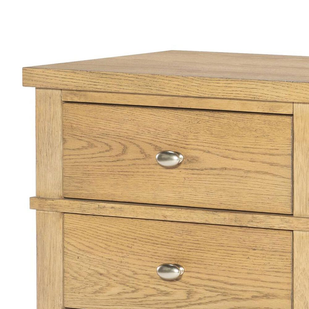 St Claire Home Today's Traditions 3 Drawer Nightstand in Natural Hickory, , large