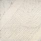 Nourison Pure Patterns Ivory and Grey 5"3" x 7"3" Area Rug, , large