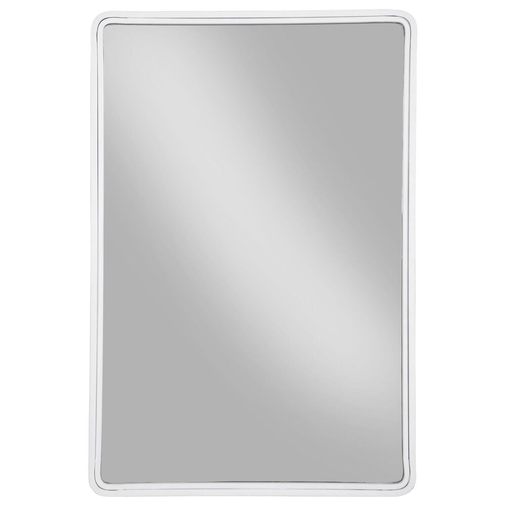 Ashley Brocky Rectangular Accent Mirror in White, , large