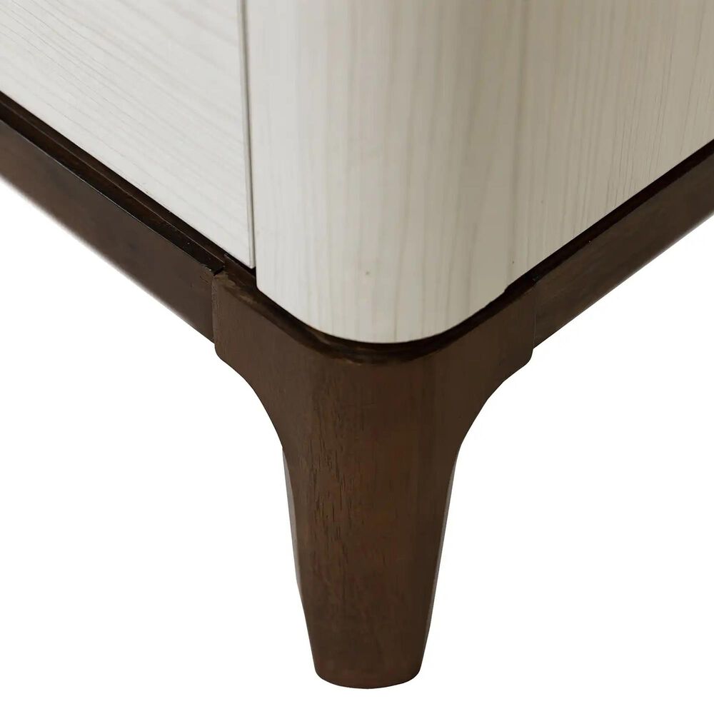 Wycliff Bay Pomono Double Pedestal Executive Desk in White, , large