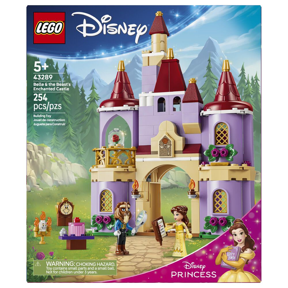 LEGO Disney Belle and the Beast's Enchanted Castle Building Set, , large