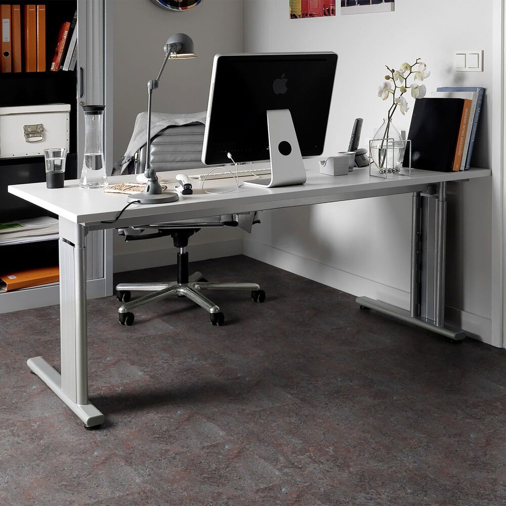 Forbo Marmoleum Cinch Loc Seal 12&quot; x 36&quot; Laminate Tile in Oyster Mountain, , large