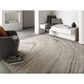 Surya Kavita 10" x 14" Gray, Charcoal, Mustard and Brown Area Rug, , large
