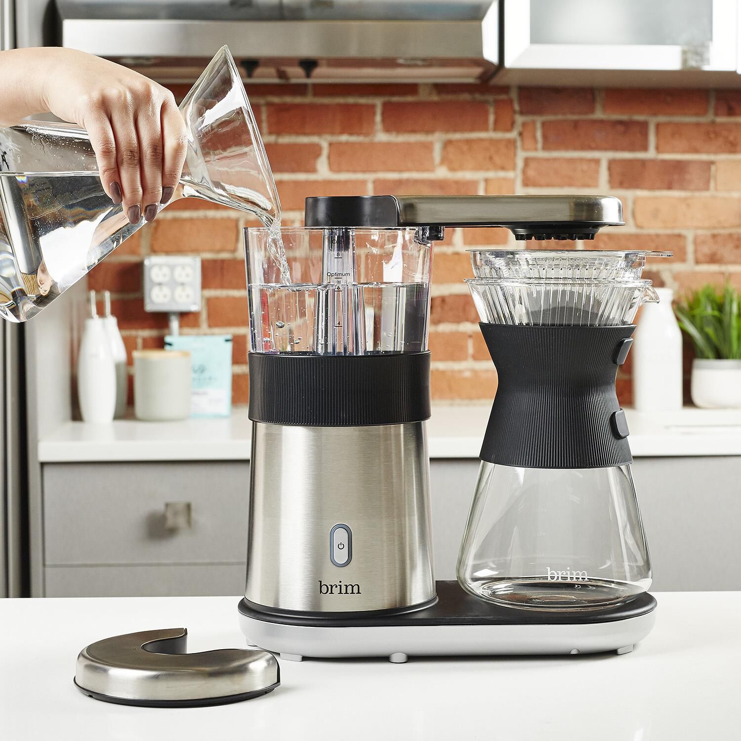 Brim 8 Cup Pour Over Coffee Maker 