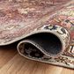 Chris Loves Julia x Loloi Jules 7"6" x 9"6" Merlot and Multicolor Area Rug, , large