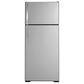 GE Appliances 17.5 Cu. Ft. GTS18HYNRFS Top Freezer Refrigerator in Stainless Steel, , large
