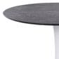 LumiSource Pebble Dining Table in White and Black - Table Only, , large