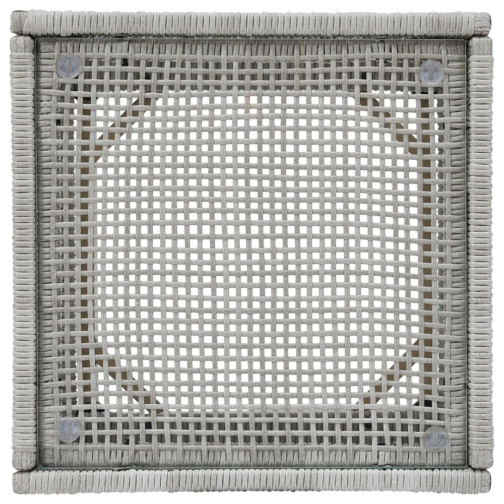 Ashley Seton Creek Patio Square End Table in Gray, , large