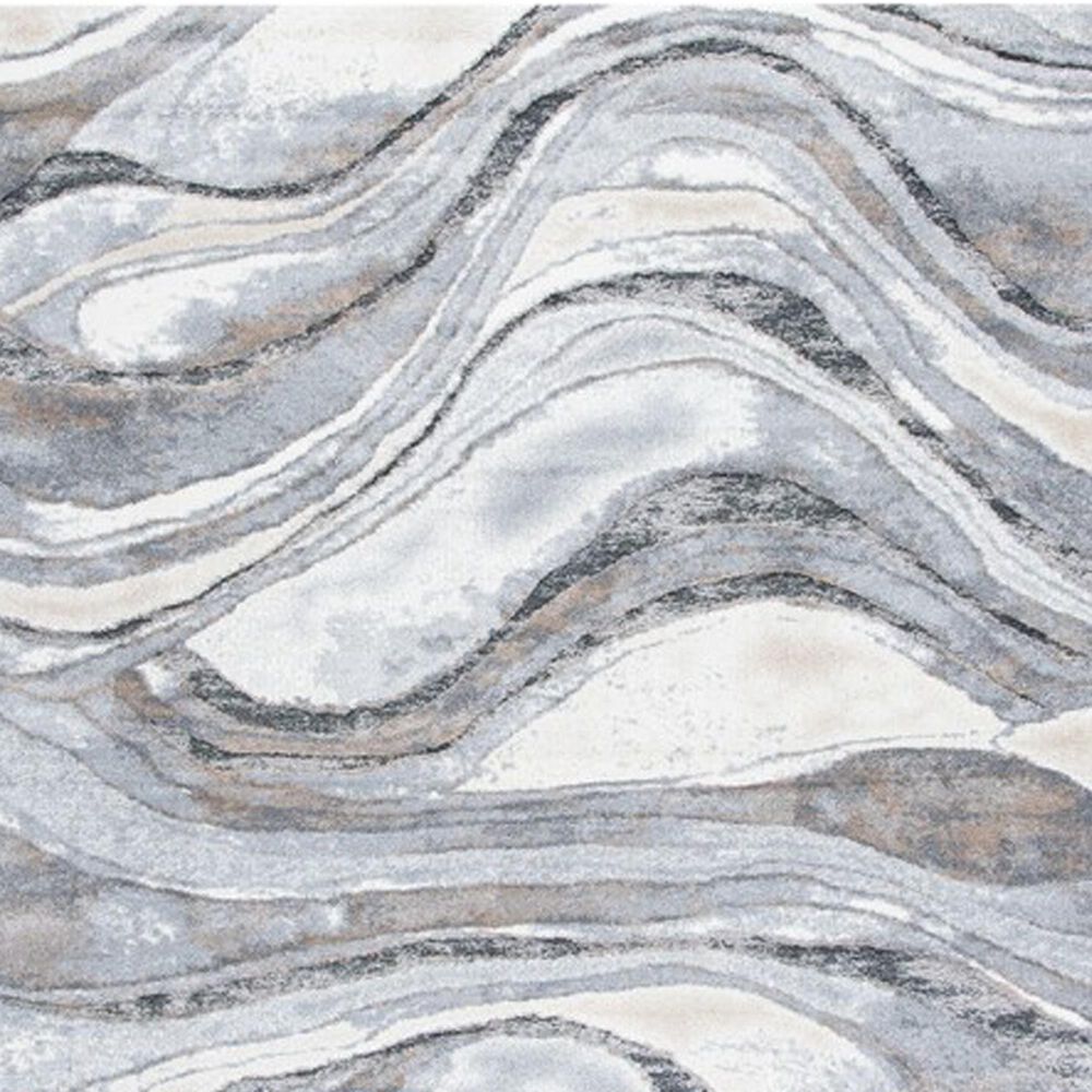 Safavieh Cyrus Shag CYR118G 10&#39; x 14&#39; Grey and Beige Area Rug, , large