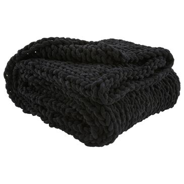 Ashley Chaddon 51" x 62" Throw in Black, , large