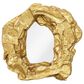 TimberHaus Rock Pond Narrow Mirror in Gold, , large