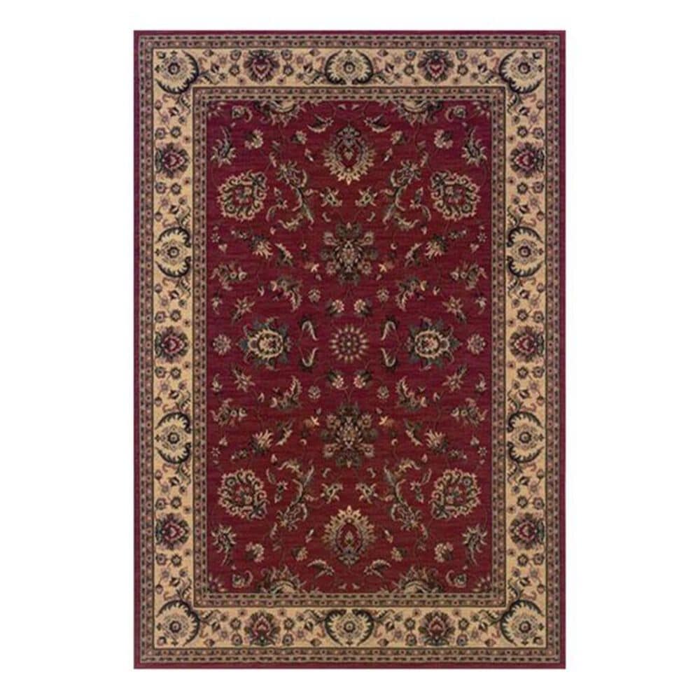 Oriental Weavers Ariana 311C 8" Round Red Area Rug, , large