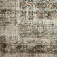 Amber Lewis x Loloi Morgan 5" x 7" Navy and Sand Area Rug, , large