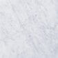 James Martin Vanities Athens 30" Makeup Counter in Glossy White with 3 cm Carrara White Marble Top, , large