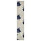 Nourison Aloha ALH05 2"3" x 12" Ivory and Navy Indoor/Outdoor Runner, , large