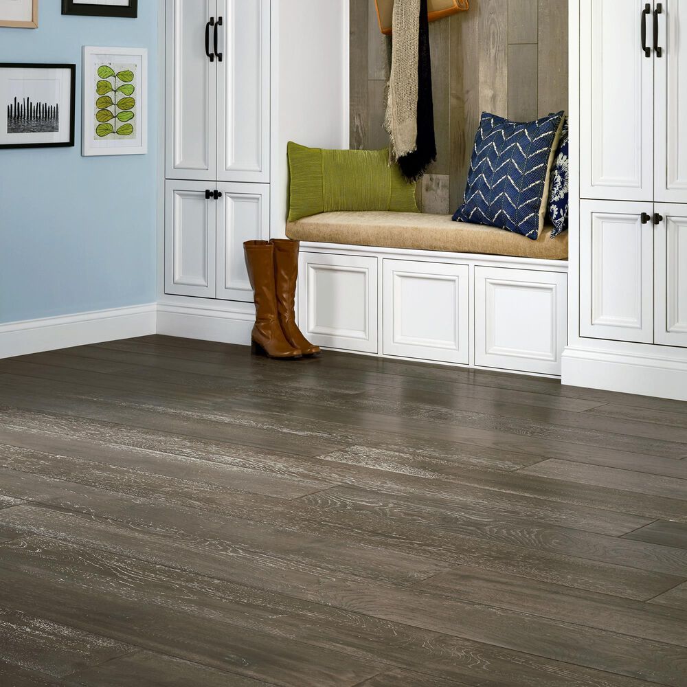 Hartco TimberBrushed Gold Limed Industrial Style Oak Engineered Hardwood, , large