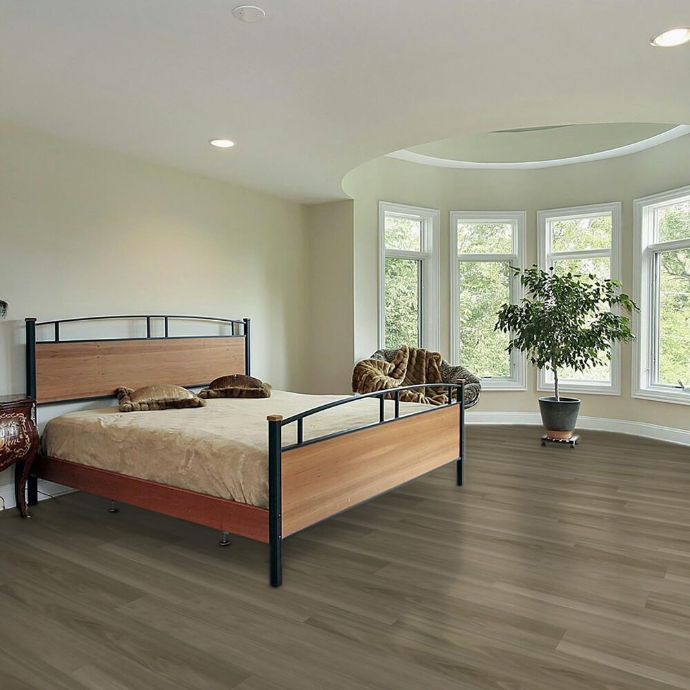 Tru-Cor SPC Vintage Walnut 8&quot; x 60&quot; Luxury Vinyl Plank, , large