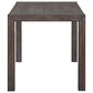 Belle Furnishings Moders Edge 60" Writing Desk in Caffee, , large