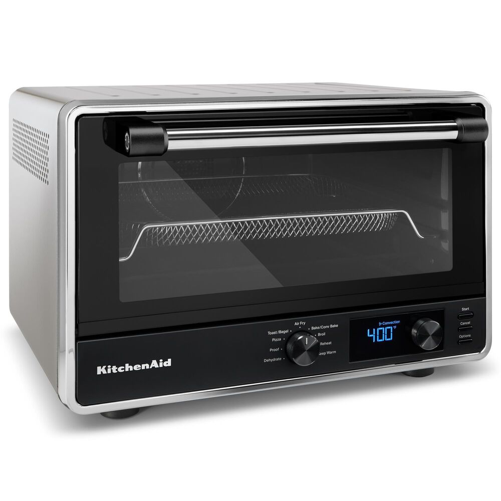 KitchenAid 20-Liter Digital Countertop Oven with Air Fry and Pizza in Contour Silver, , large