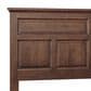 Archbold Furniture Heritage Estate King Panel Bed in Brown Mahogany, , large