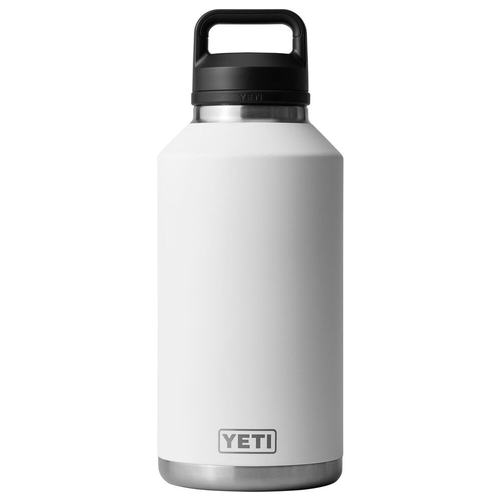 YETI Rambler 64 Oz Water Bottle with Chung Cap in White, , large